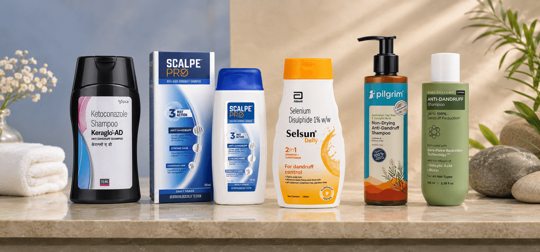 Top 5 Anti-Dandruff Shampoos in India - Dermatologist-Trusted Picks